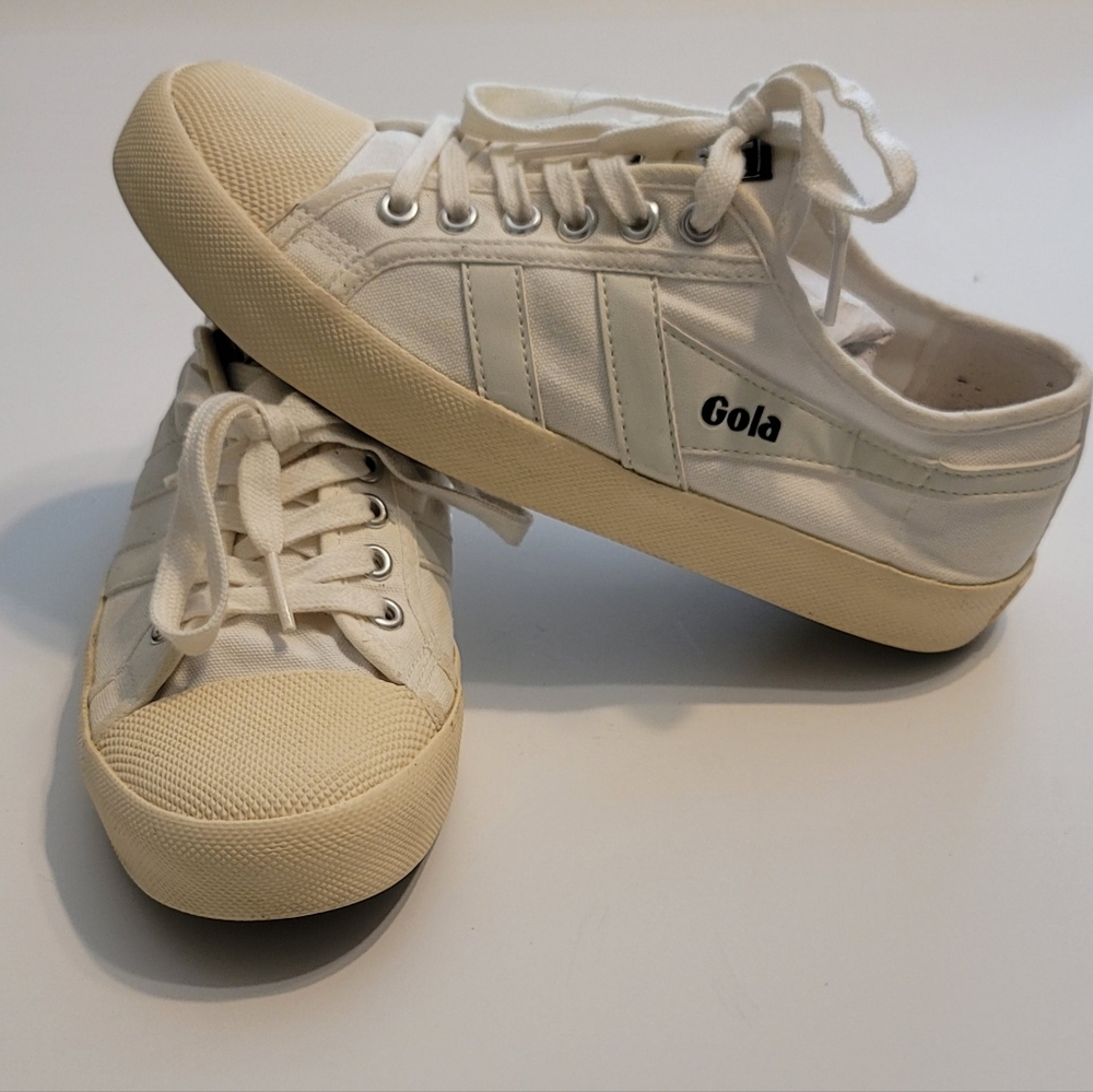 Gola classics women's coasters cla154 off white size 7 US
